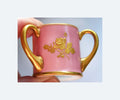 VERY RARE 24K Gold Royal Doulton Miniature Tyg - Robert Allen Studio RA 3402 - c1902