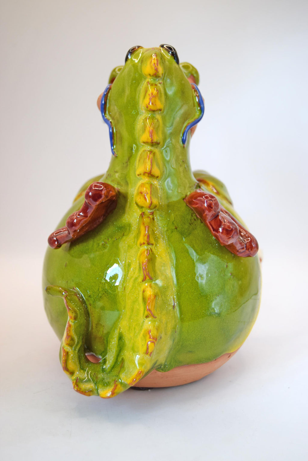 Dragon Piggy Bank: Whimsical Kids Decor - Midene Art Studio - Handmade Clay Pottery
