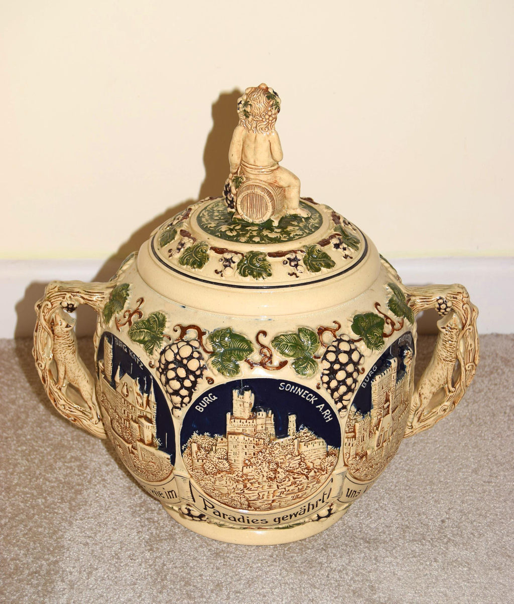 Wekara Castles On The Rhine German Punch Bowl / Tureen