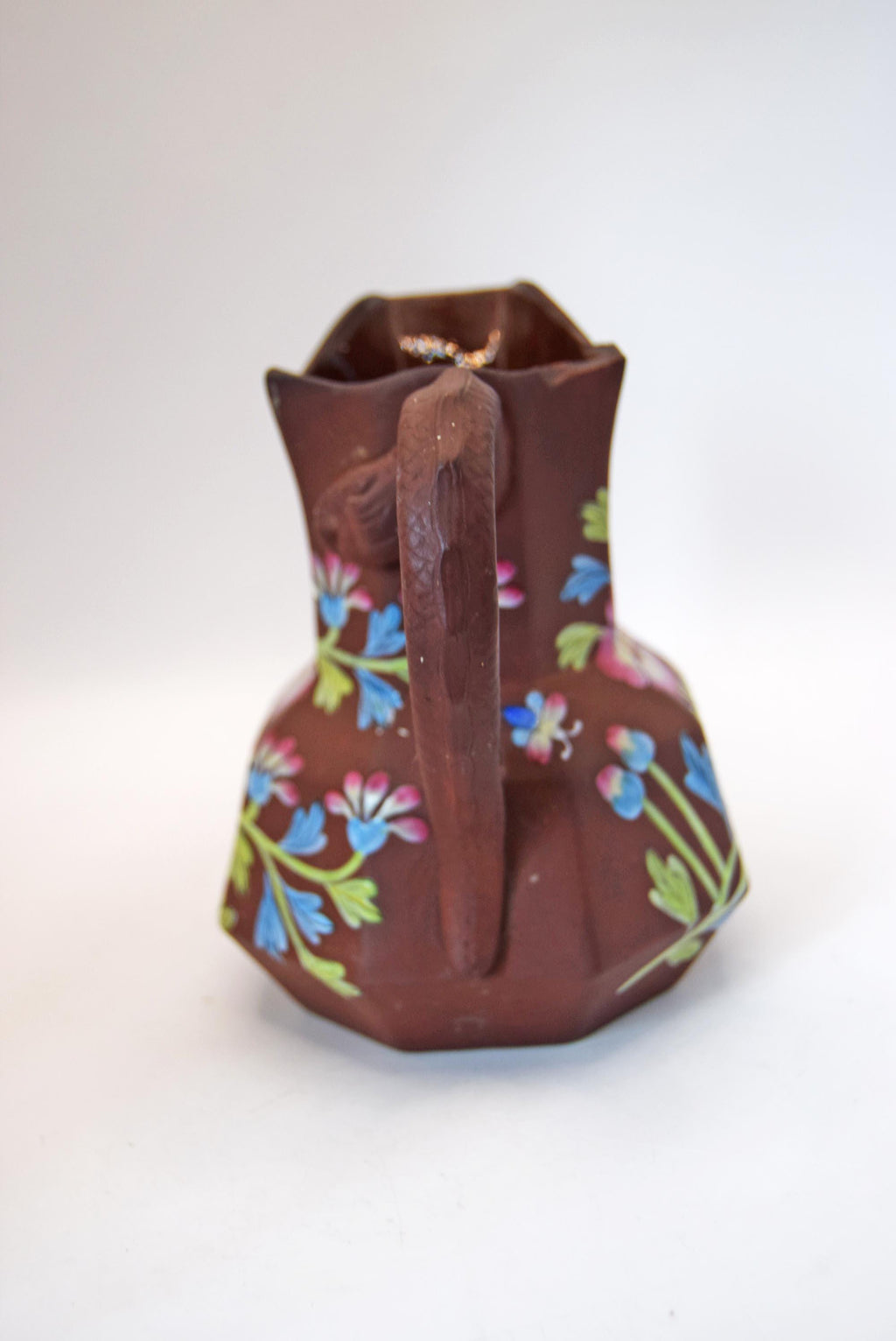 Very Rare 1820 Antique Spode Rosso Antico Redware Hydra Jug Design 3339