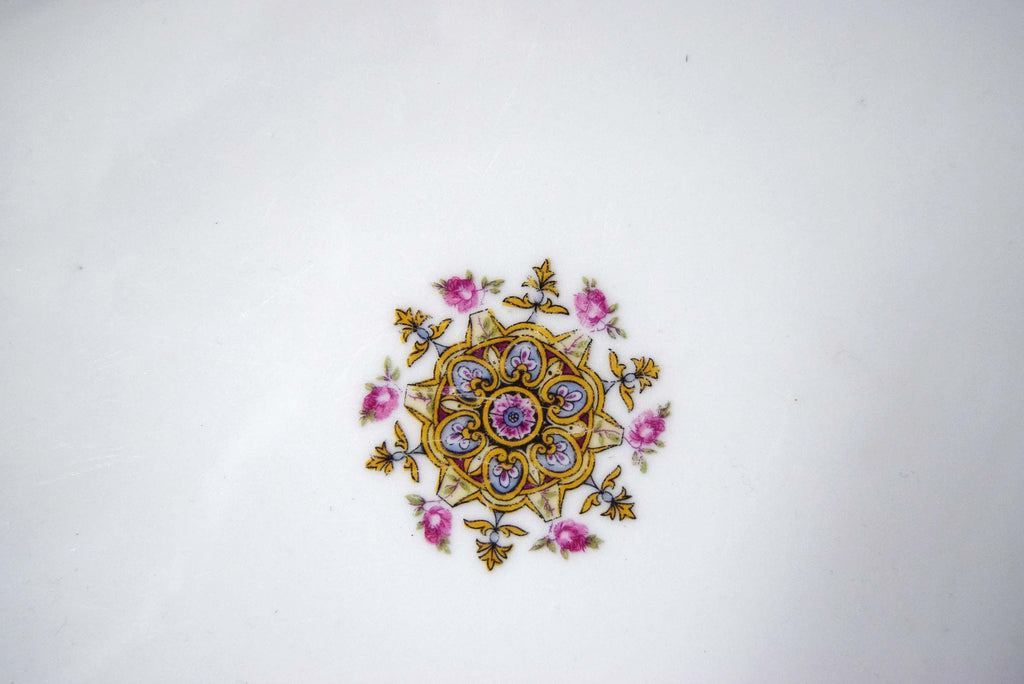 Antique 16" Limoges F. Legrand & Cie France Porcelain Oval Platter - Circa 1924