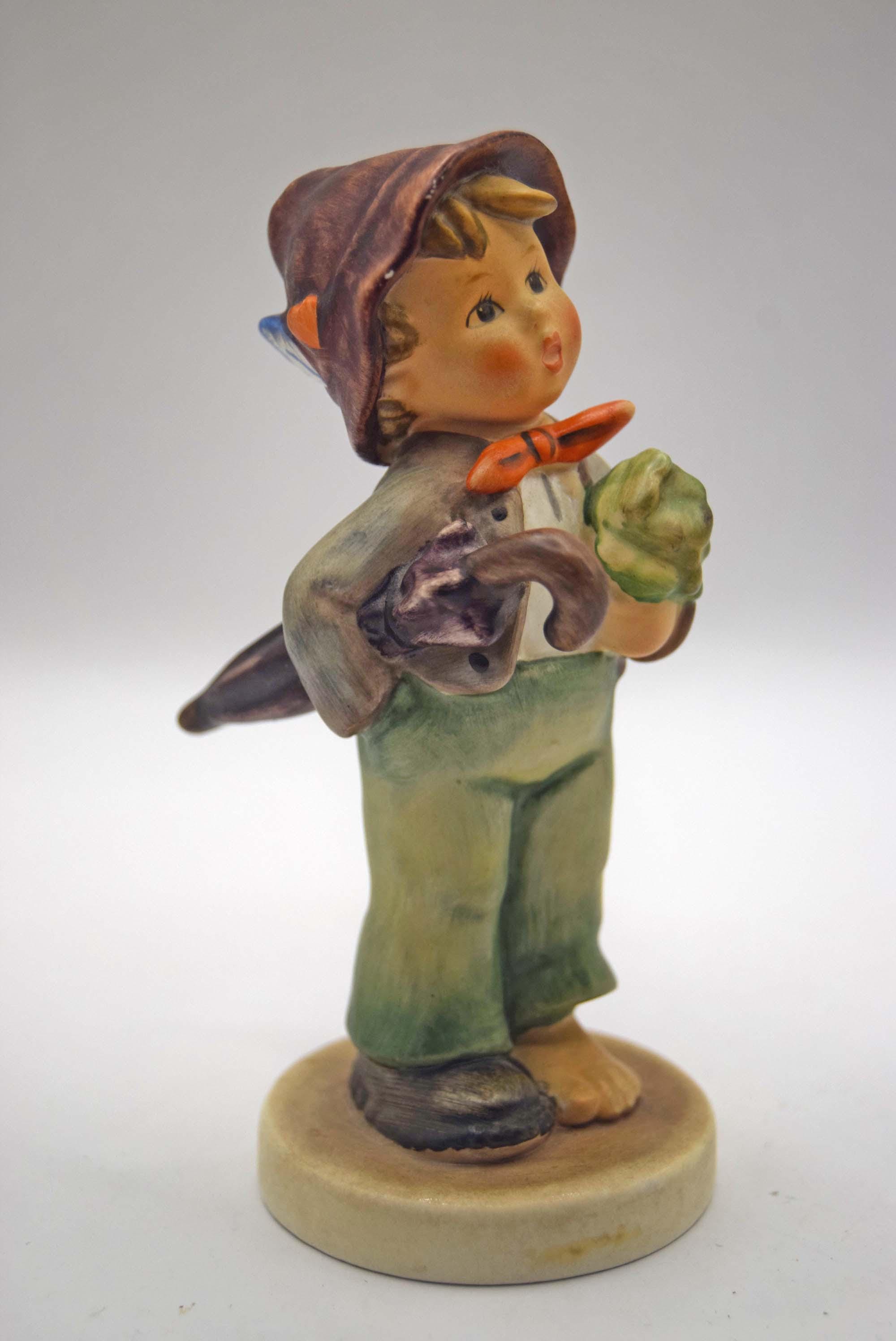 Vintage Hummel figurine Lost Stocking TMK6 #374 W. Germany