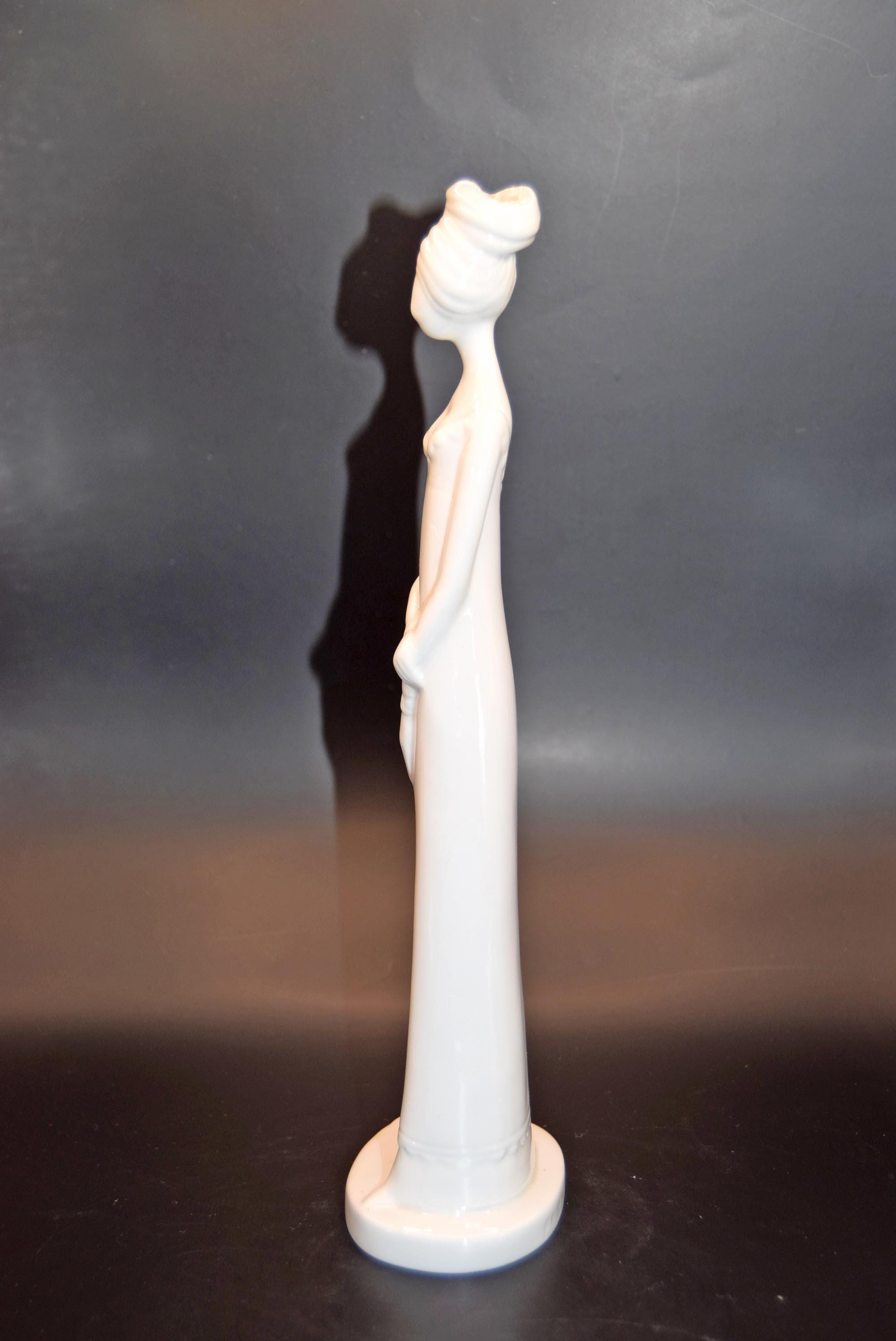 SPODE Fine White Porcelain ~ Victoria - Figurine by Pauline Shone