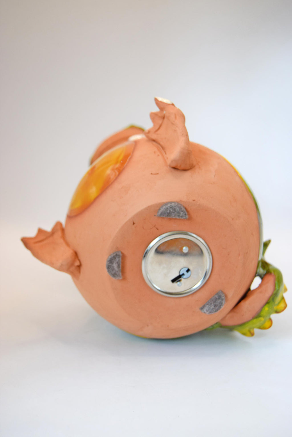 Dragon Piggy Bank: Whimsical Kids Decor - Midene Art Studio - Handmade Clay Pottery