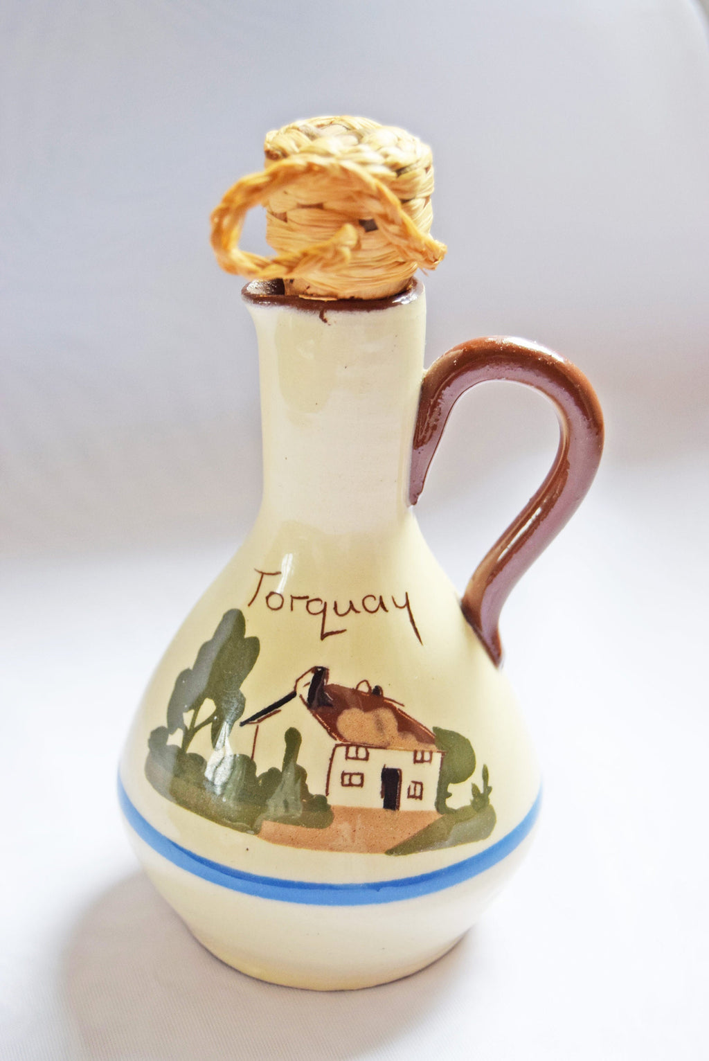 RARE FIND St. Marychurch Pottery Torquay  Vinegar Bottle