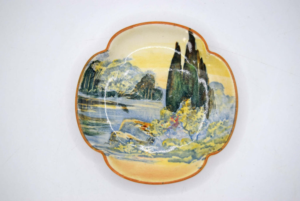 Rare Art Deco Royal Doulton 'Woodley Dale' Pin Dish c1930s