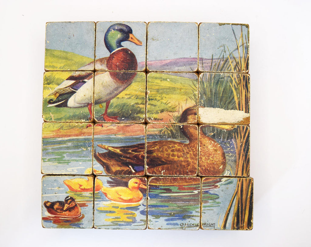 The "Victory" Jigsaw Puzzles : Illustrations by George Peace Micklewright . c1950 Animal scenes Childhood memories as we re-discovered these.