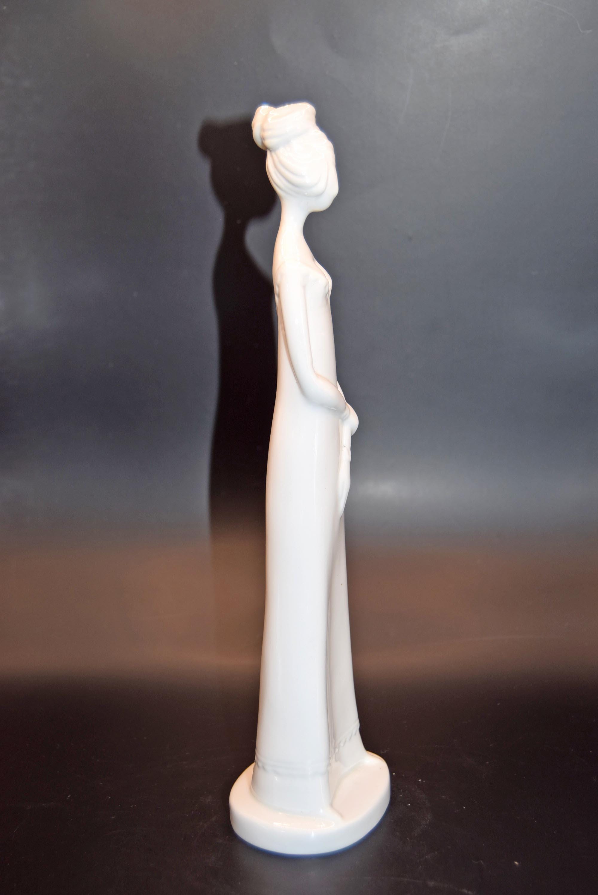 SPODE Fine White Porcelain ~ Victoria - Figurine by Pauline Shone
