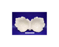 Vintage Lenox Double Leaf Sweet/Nut/Trinket Dish with Handle | Ivory Porcelain