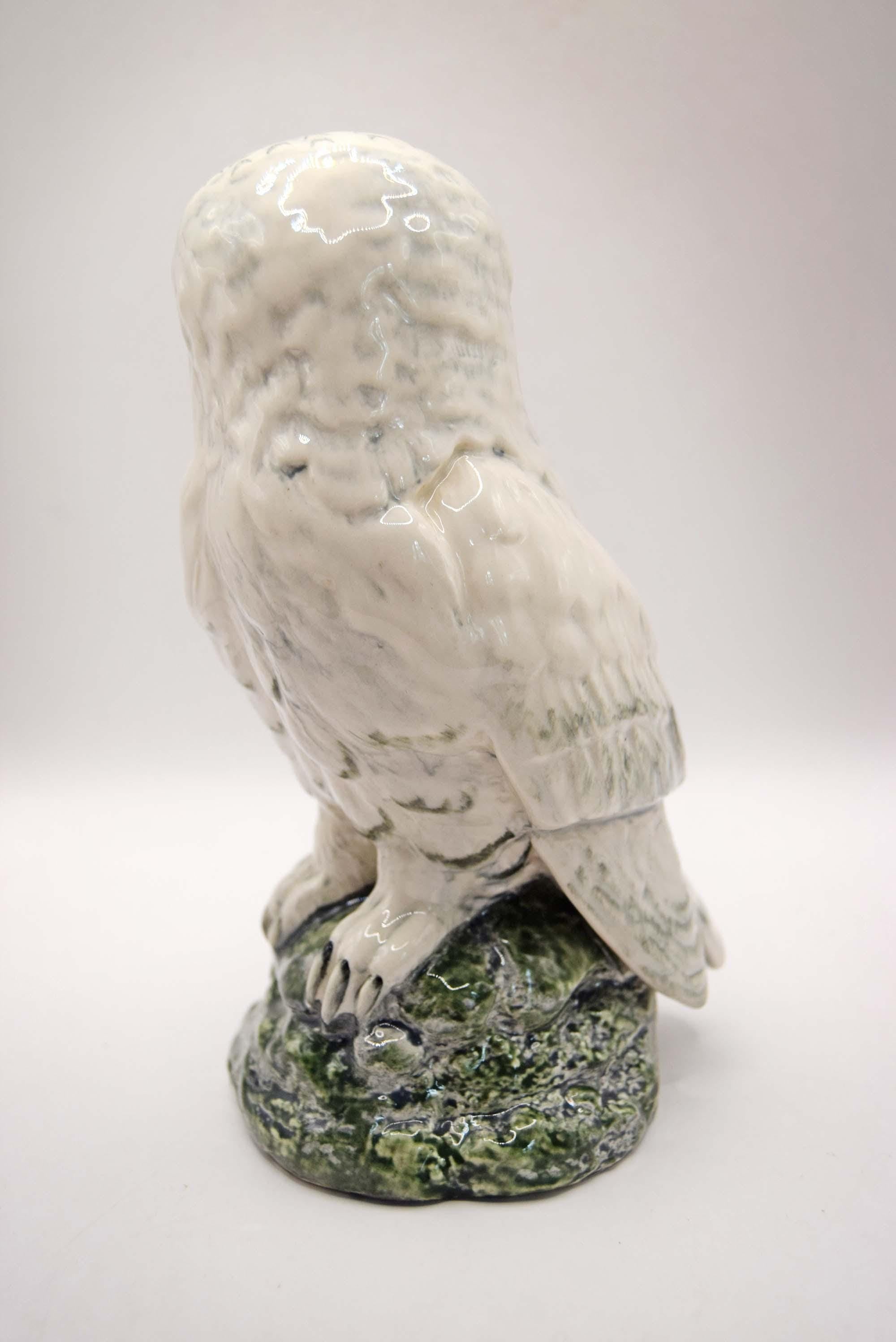 Royal Doulton for Whyte & Mackay Snowy Owl Vintage Porcelain Decanter 1984