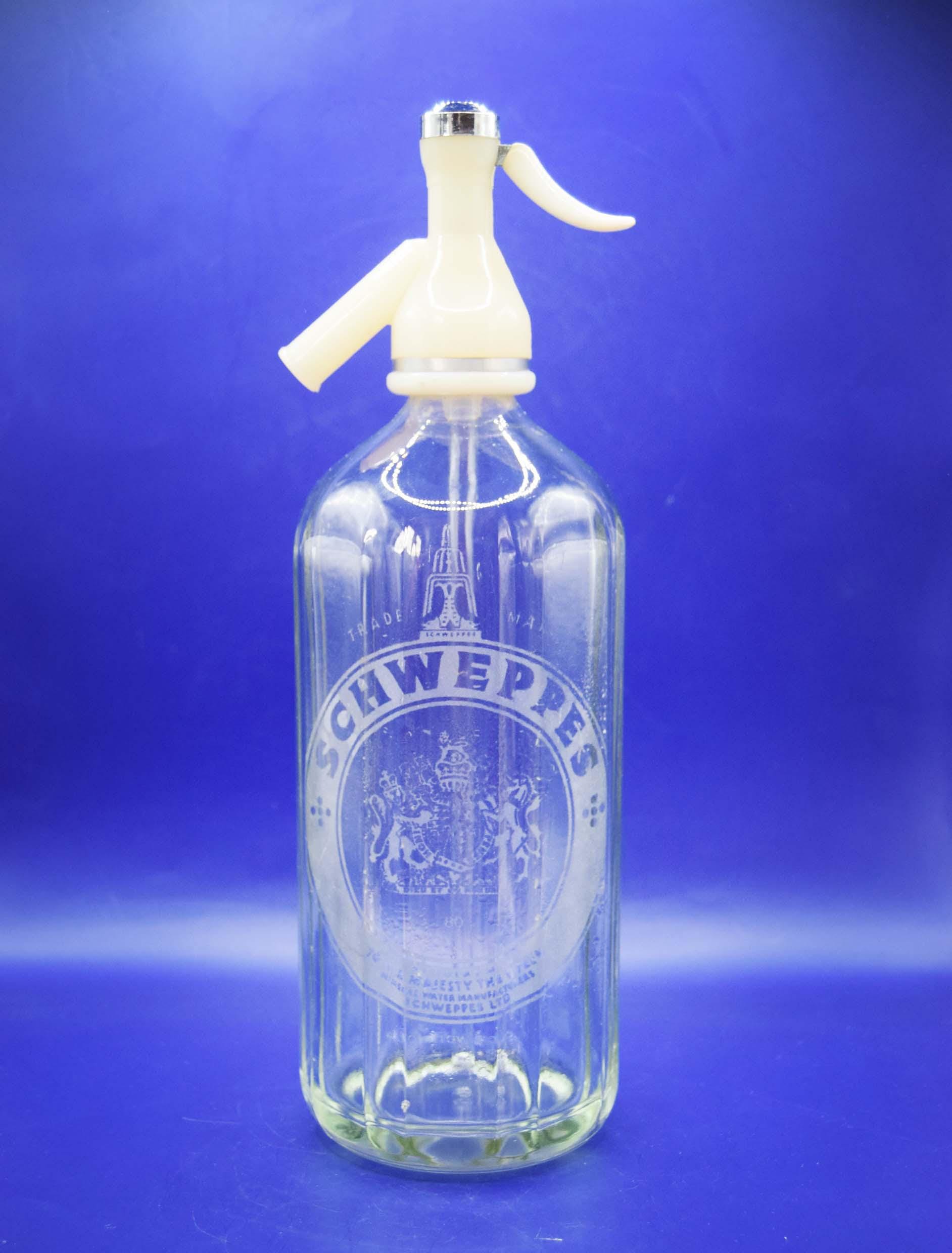 Vintage Schweppes Soda Syphon c1950s