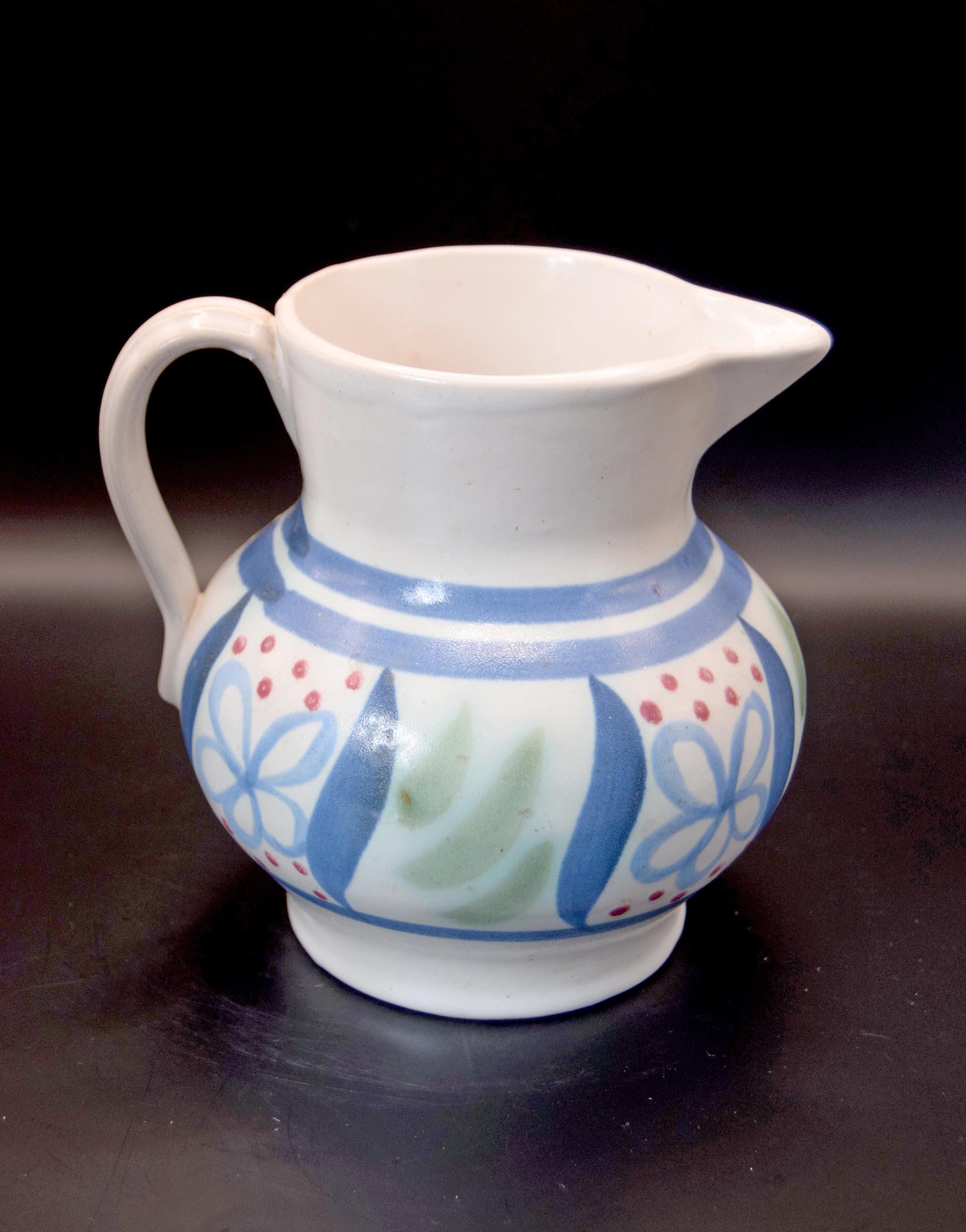 Buchan Portobello Pottery, Scotland stoneware jug or vase c1960s.