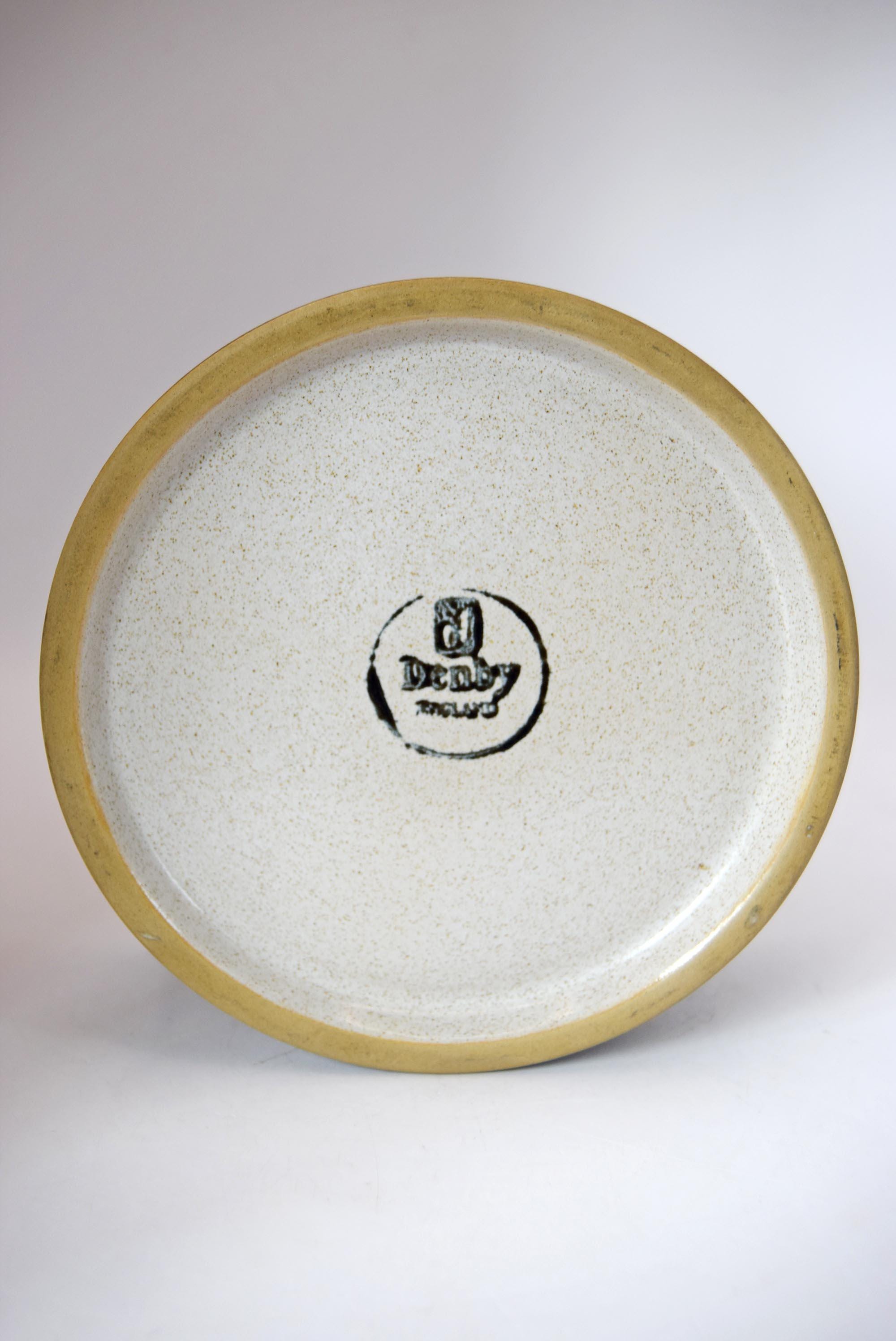 Denby Pottery â€˜ Savannahâ€™ Ashtray - Designed by Glyn Colledge -Disc'd 1970s