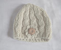 Hand spun, hand knitted luxury alpaca fibre beanie hat