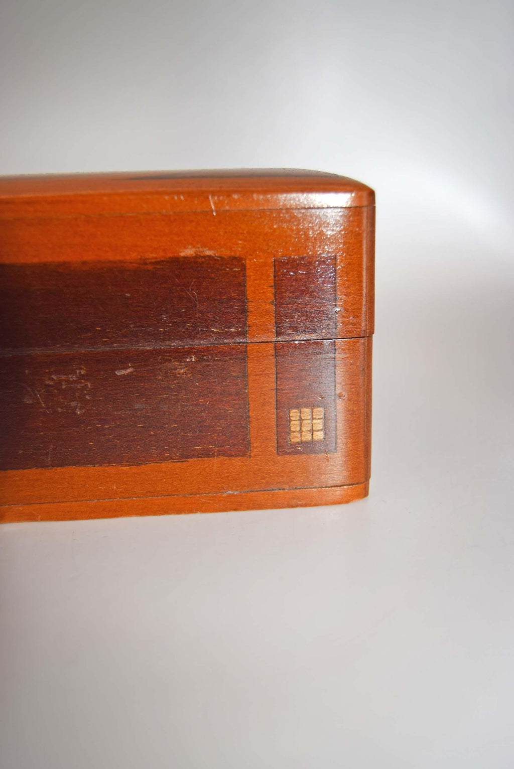 Antique Wooden Marquetry Box | 1920s Amsterdam School | Ross Webster