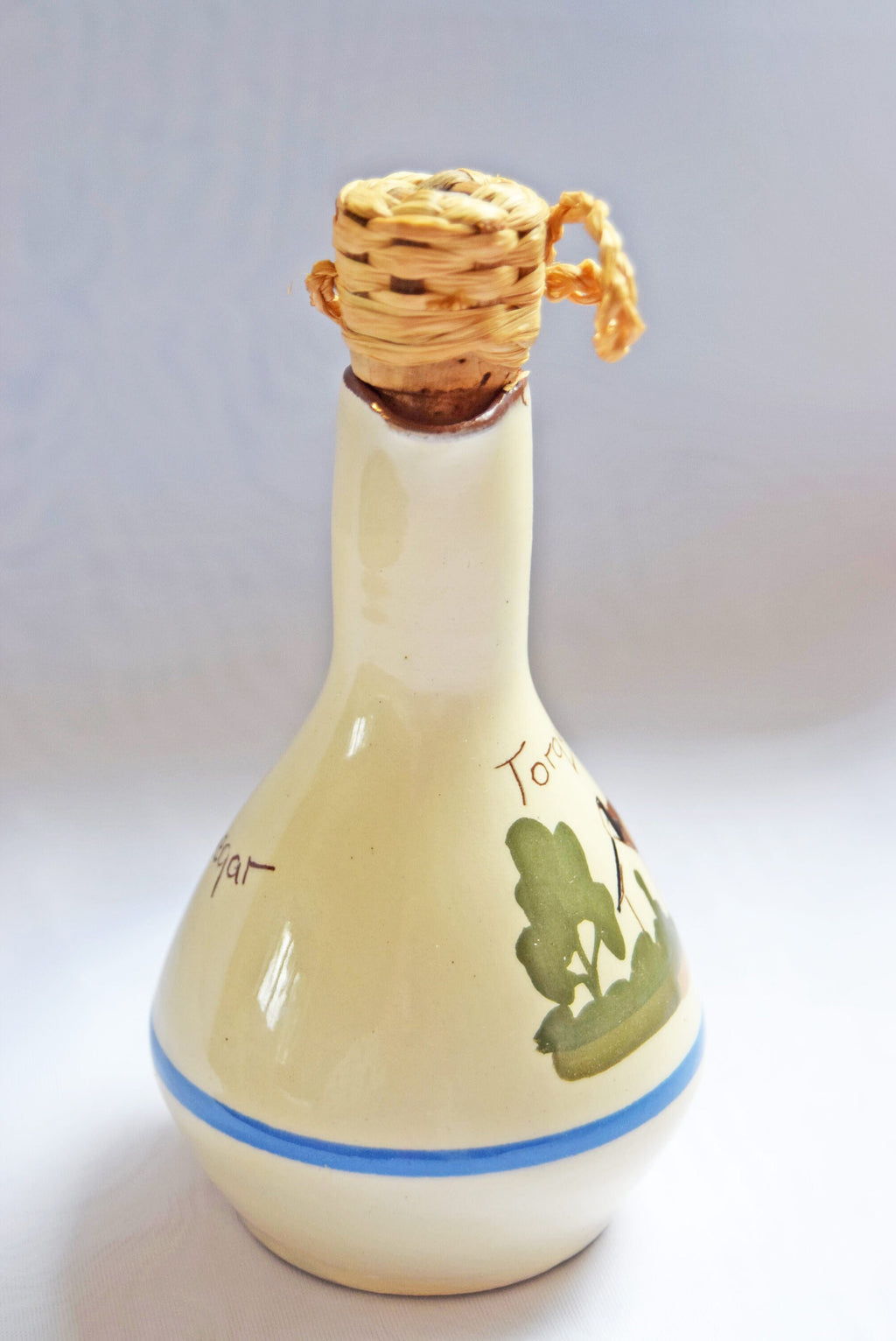 RARE FIND St. Marychurch Pottery Torquay  Vinegar Bottle