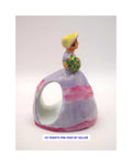 Carlton Ware Crinoline Lady Napkin Ring: Art Deco Hand-Painted Ceramic