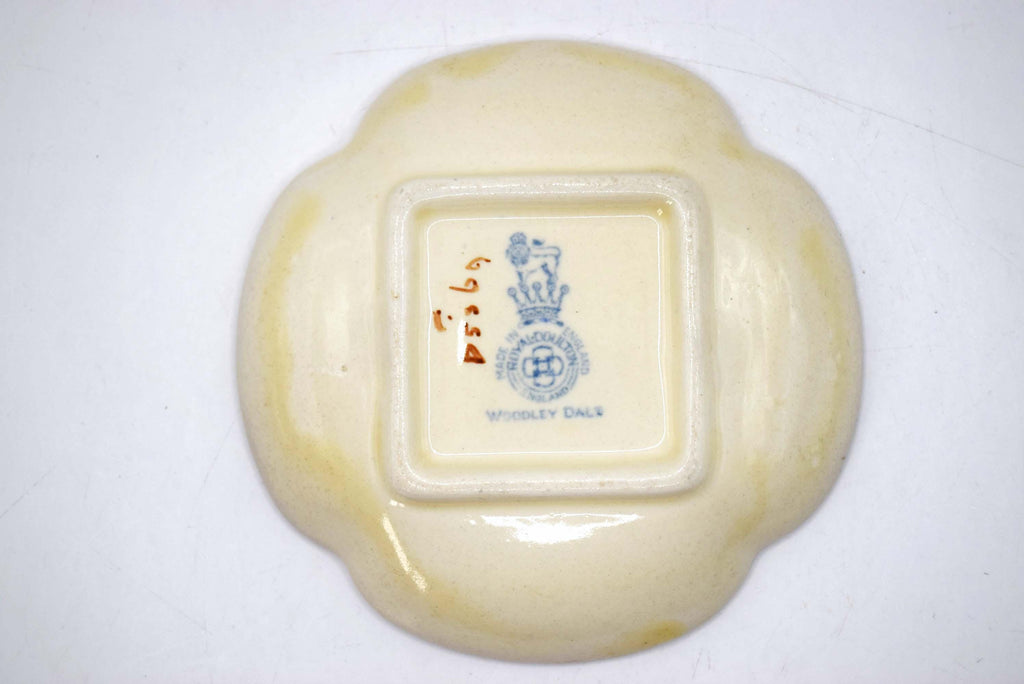 Rare Art Deco Royal Doulton 'Woodley Dale' Pin Dish c1930s