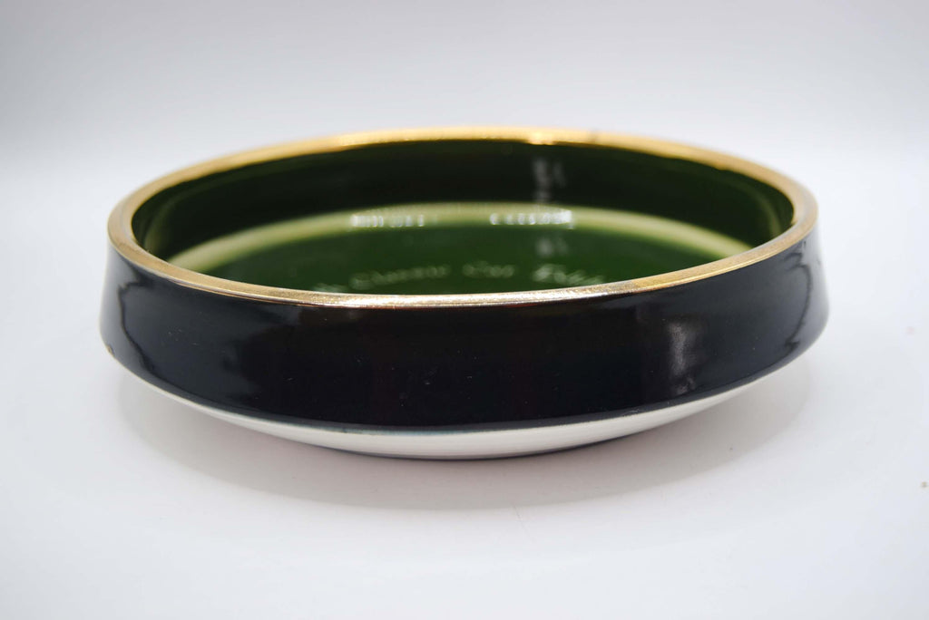 Vintage Rumney Pottery Commemorative Dish - 1974 Penarth Classic Car Exhibition - Welsh Pottery