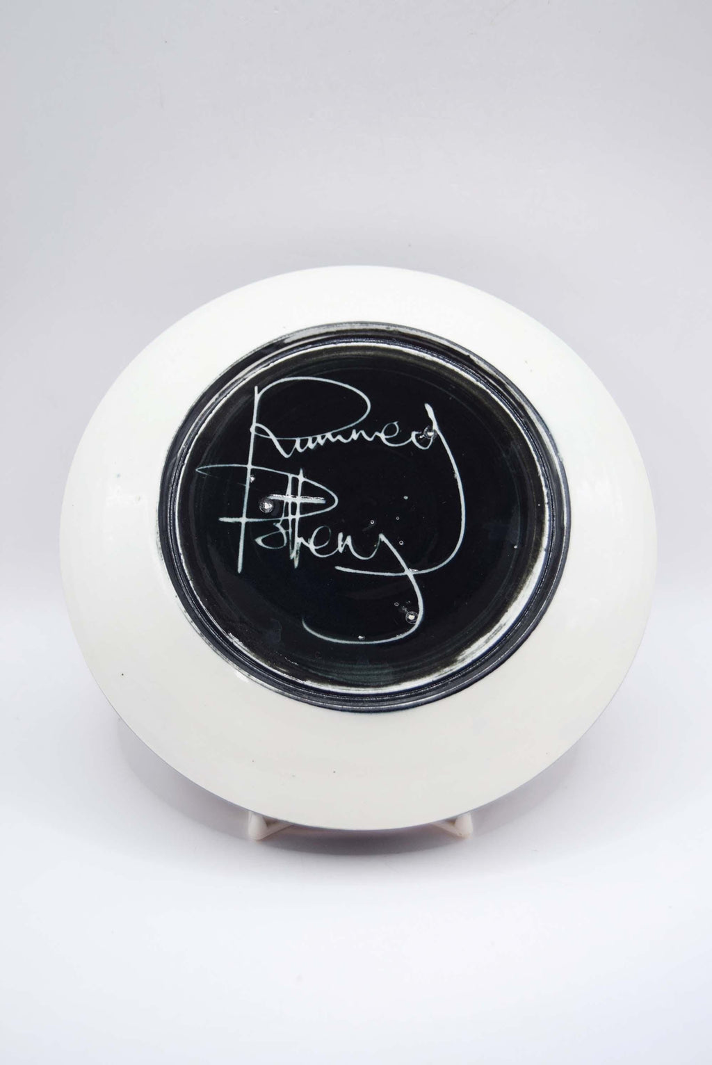 Vintage Rumney Pottery Commemorative Dish - 1974 Penarth Classic Car Exhibition - Welsh Pottery