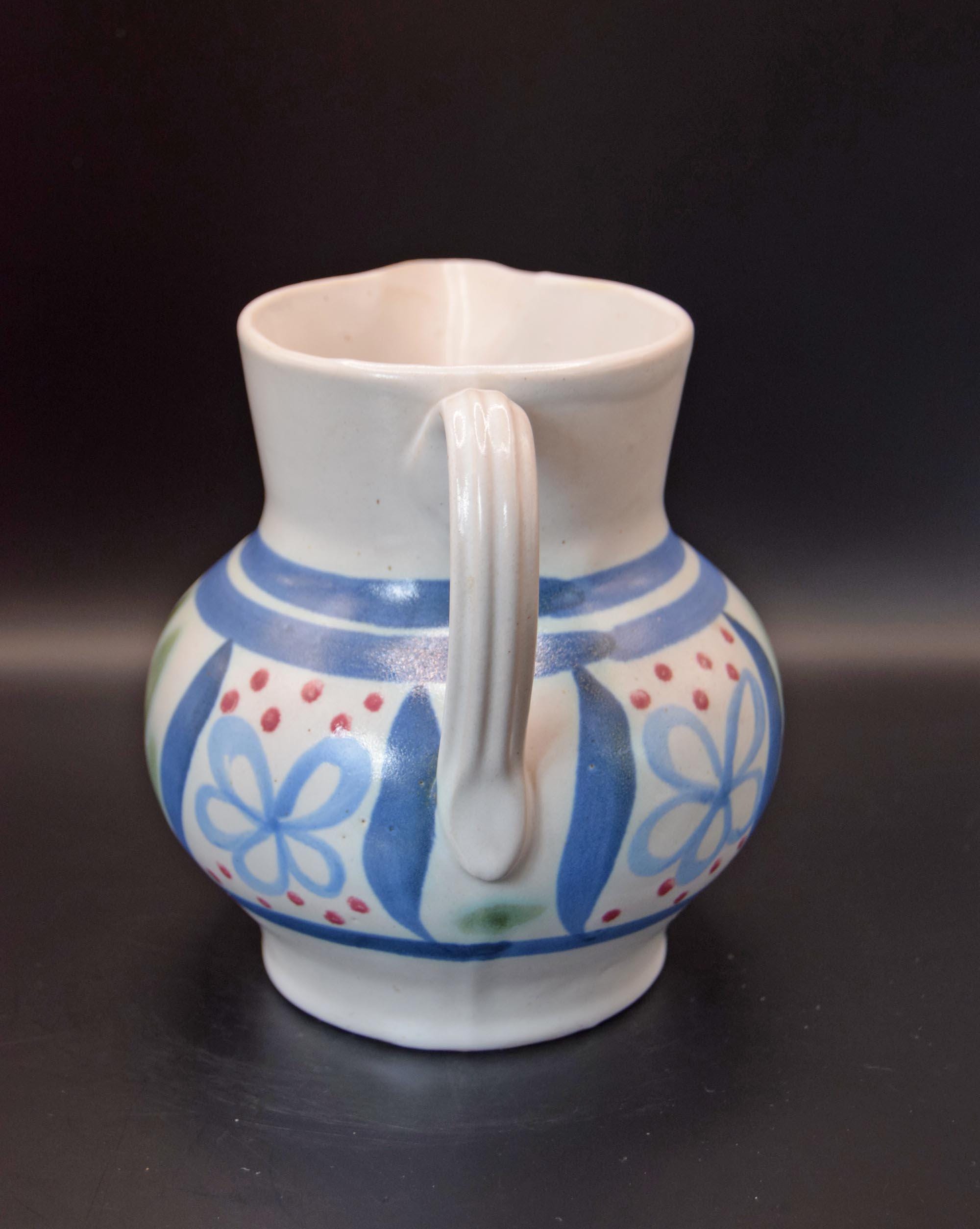 Buchan Portobello Pottery, Scotland stoneware jug or vase c1960s.