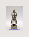 RARE FIND Vintage Presentation Statue for Lifeboat Service 1955. Silvered brass