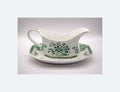 Beautiful vintage gravy/sauce boat and matching underplate. Featuring the iconic "Old Pekin" pattern by Royal Staffordshire (J&amp;G Meakin
