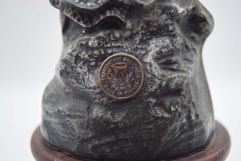 Late 19thC 'Pecheur' French Spelter Figurine - Fisherman - Height 11.5"
