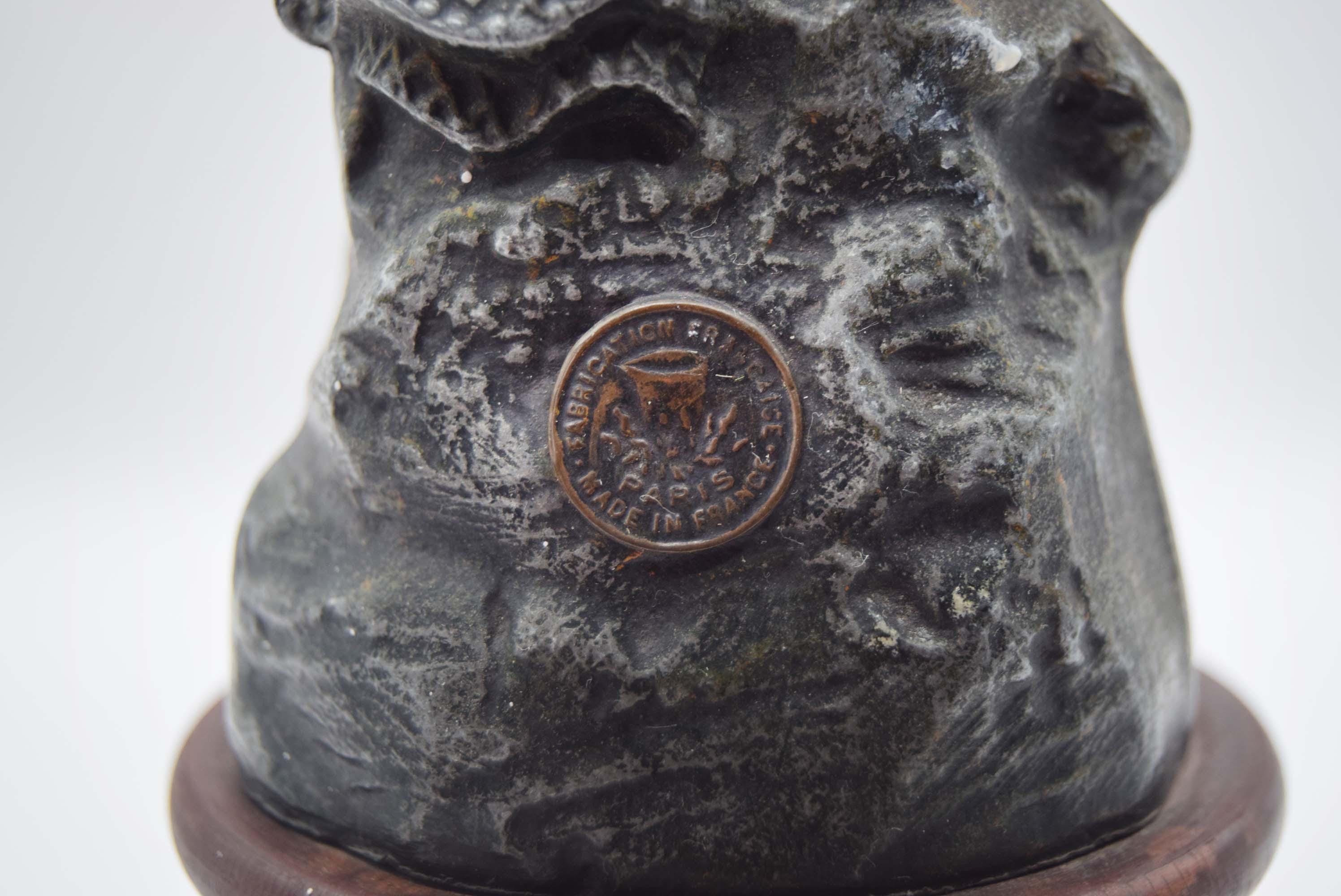 Late 19thC 'Pecheur' French Spelter Figurine - Fisherman - Height 11.5"