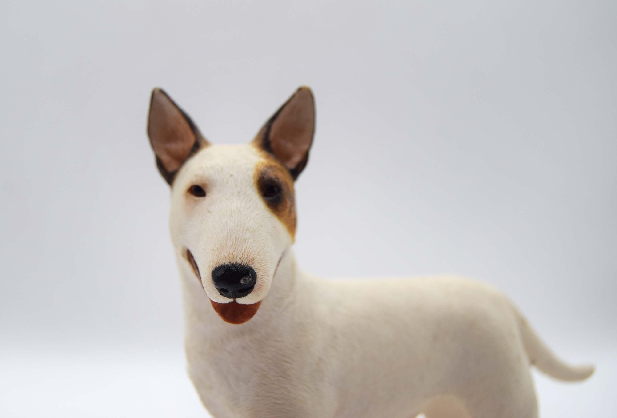 Vintage English Bull Terrier | Collectable Dog Figurine by Sherratt & Simpson