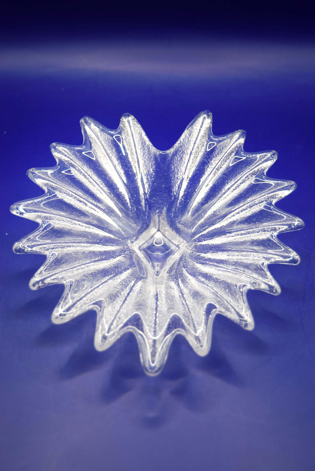 Vintage Anita Harris for Dartington Crystal | Palm Leaf Trinket Dish | 1980s