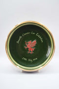 Vintage Rumney Pottery Commemorative Dish - 1974 Penarth Classic Car Exhibition - Welsh Pottery