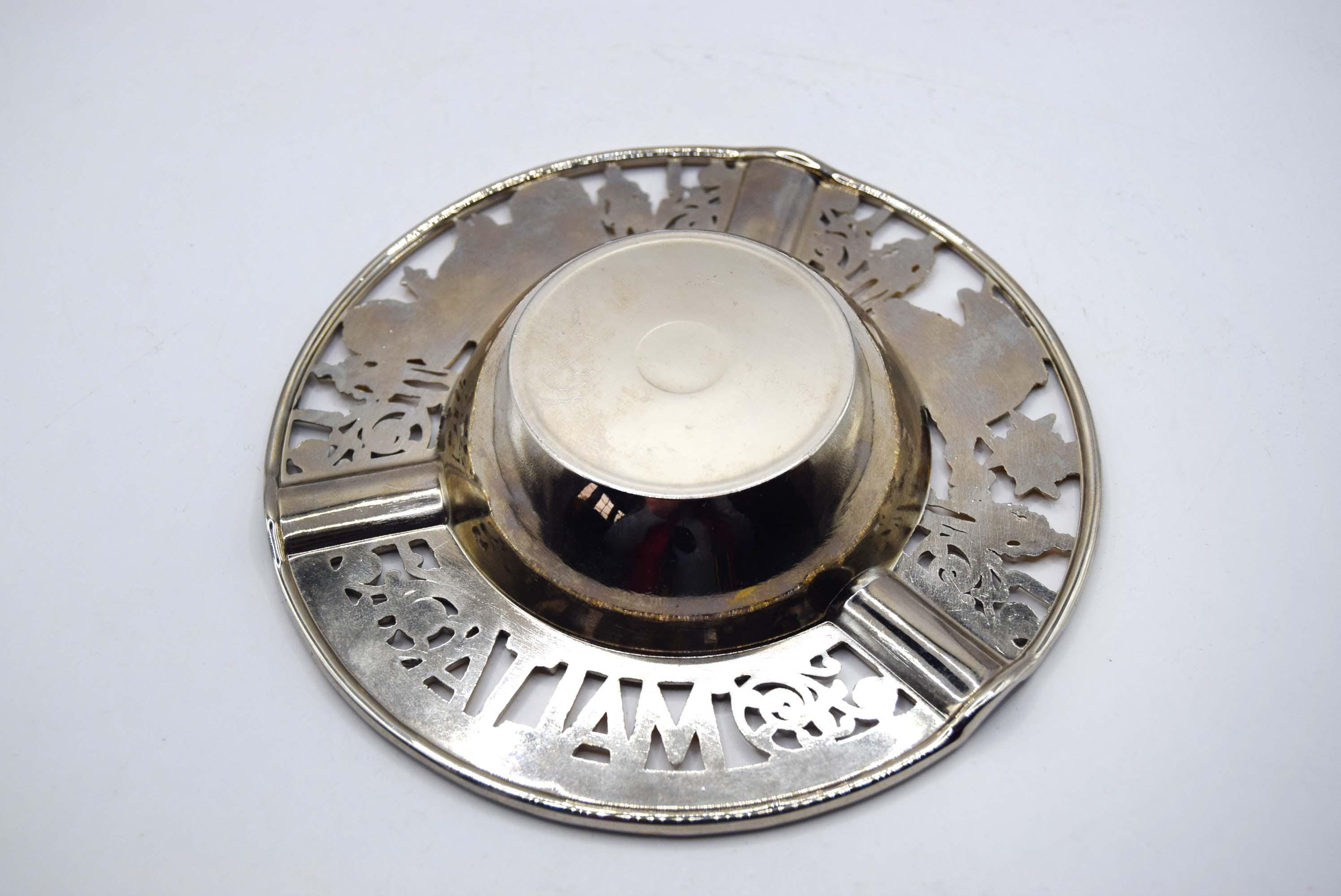 Vintage Order of Malta Souvenir Ashtray â€“ Knights of St. John History (1530-1798)