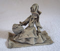 RARE Vintage Ceramiche Stelio Mola Cagliari Lady on Mat