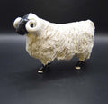 Spaghetti Pottery Blackface Highland Ram Figurine c1960s