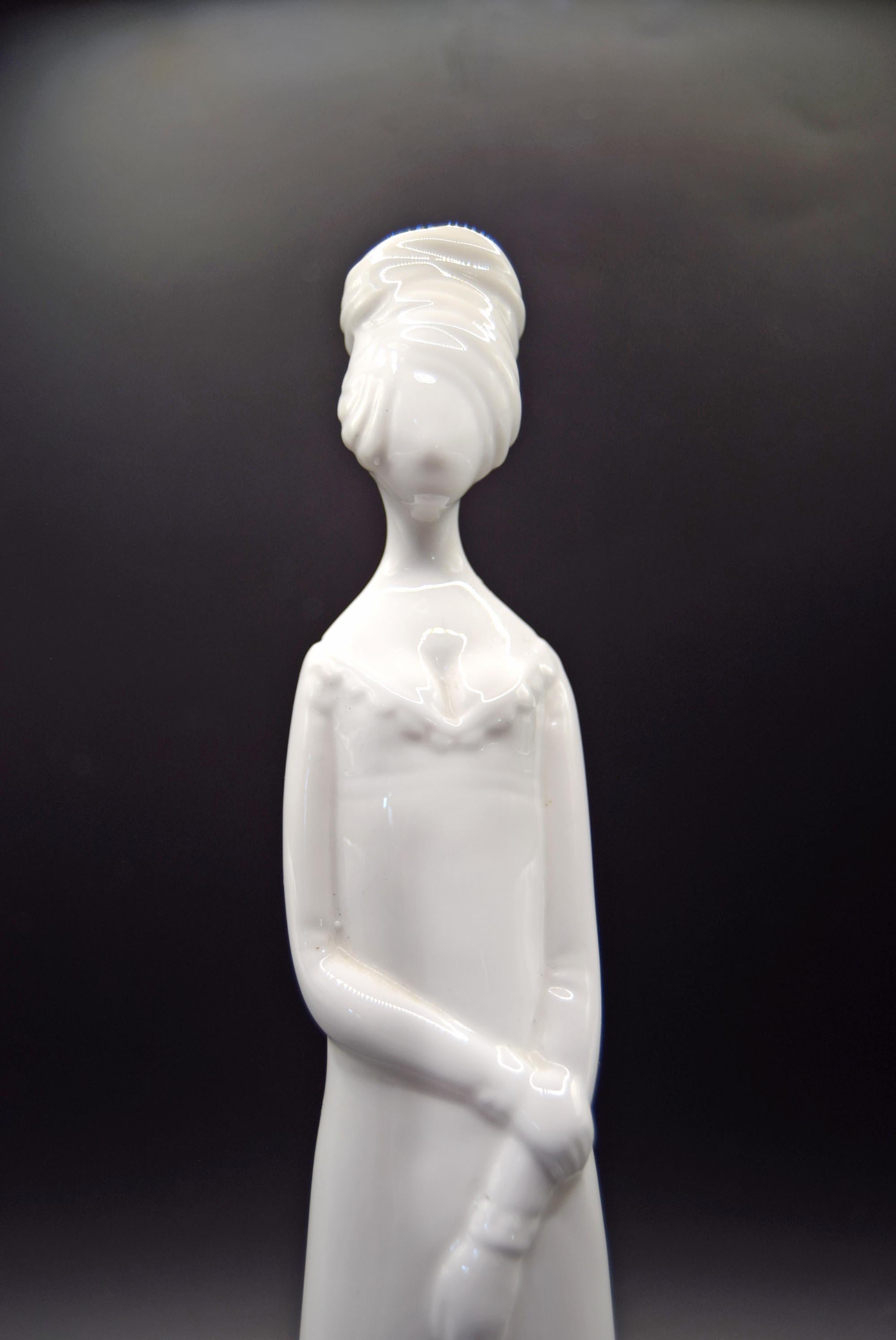 SPODE Fine White Porcelain ~ Victoria - Figurine by Pauline Shone