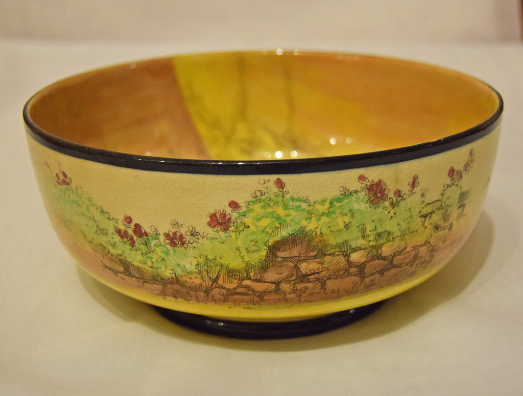 Antique Royal Doulton Bowl ' Gaffers' D 4210 c1920