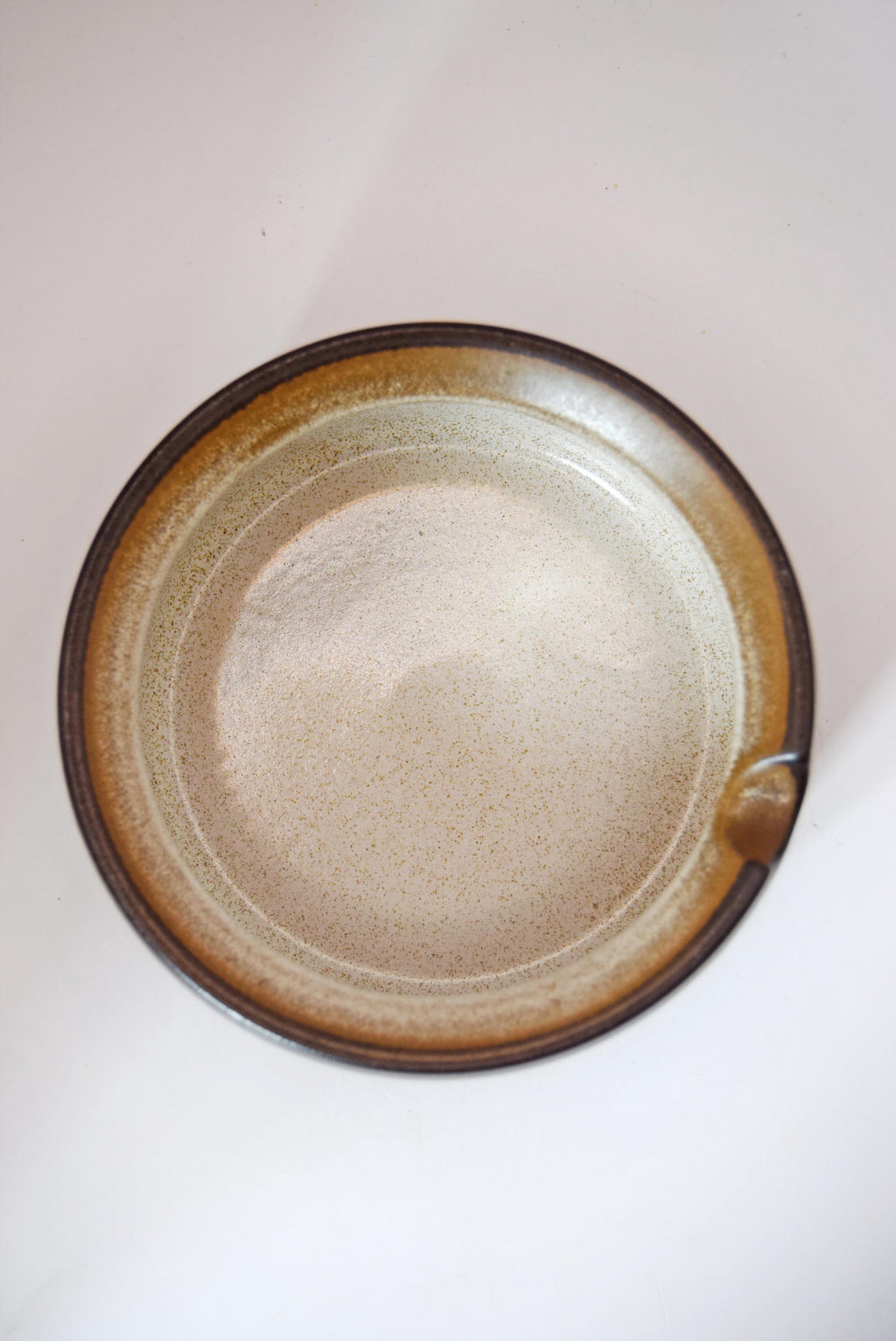 Denby Pottery â€˜ Savannahâ€™ Ashtray - Designed by Glyn Colledge -Disc'd 1970s