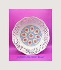Antique Schumann Bavaria Reticulated Porcelain Fruit Bowl c1930s.....Rare Pattern