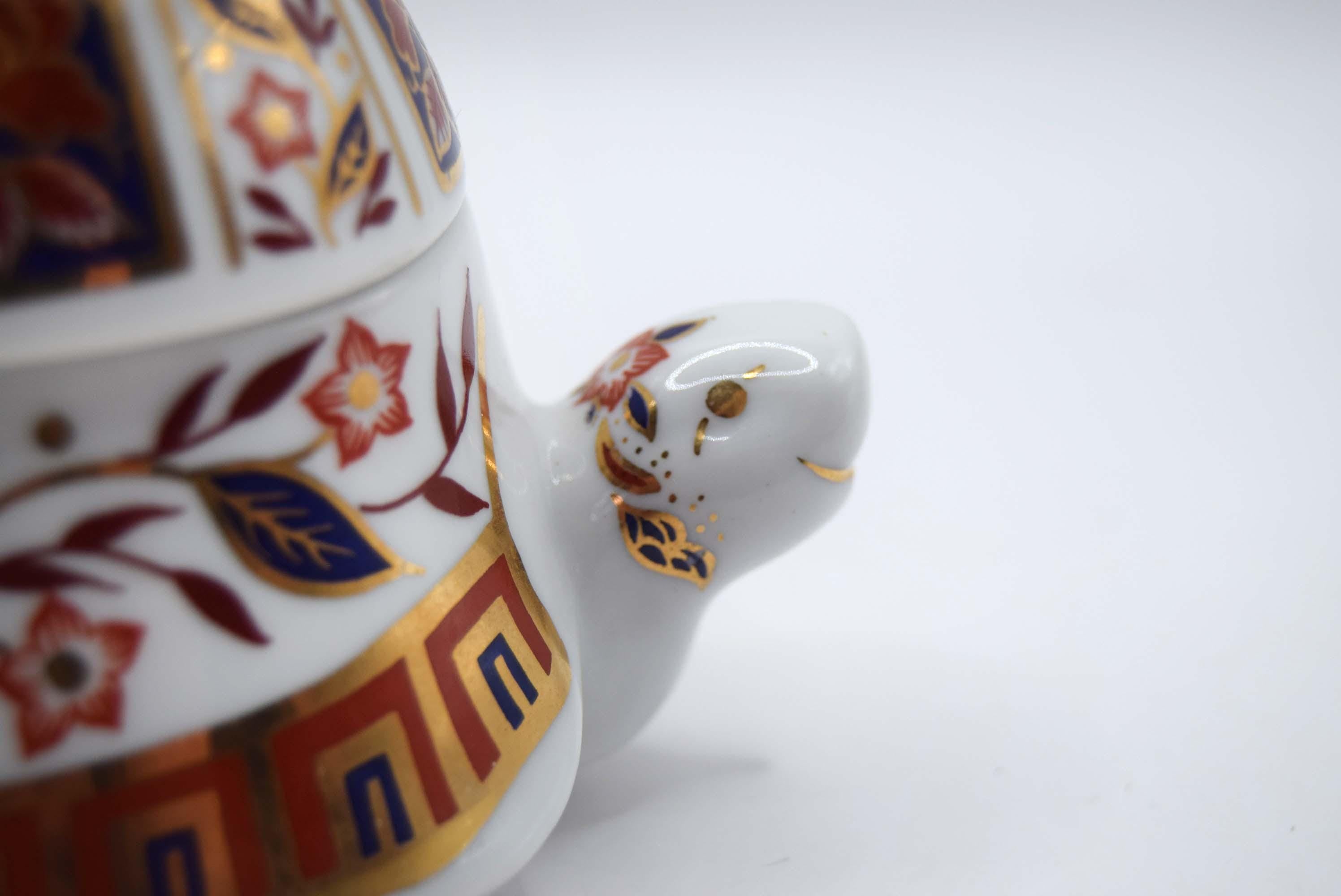 Imari Porcelain Tortoise Trinket Box – Leonardo Collection Made in Japan