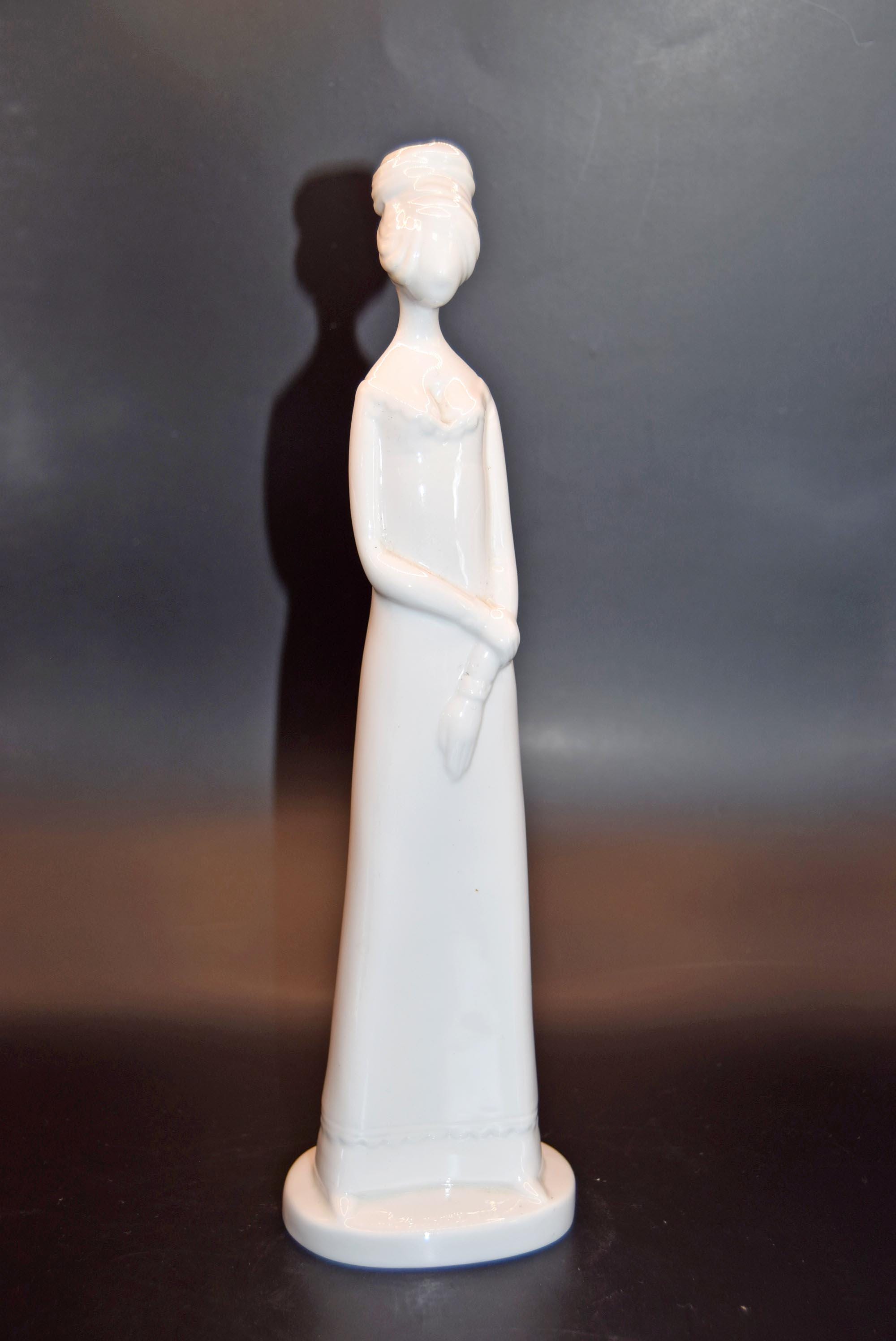 SPODE Fine White Porcelain ~ Victoria - Figurine by Pauline Shone