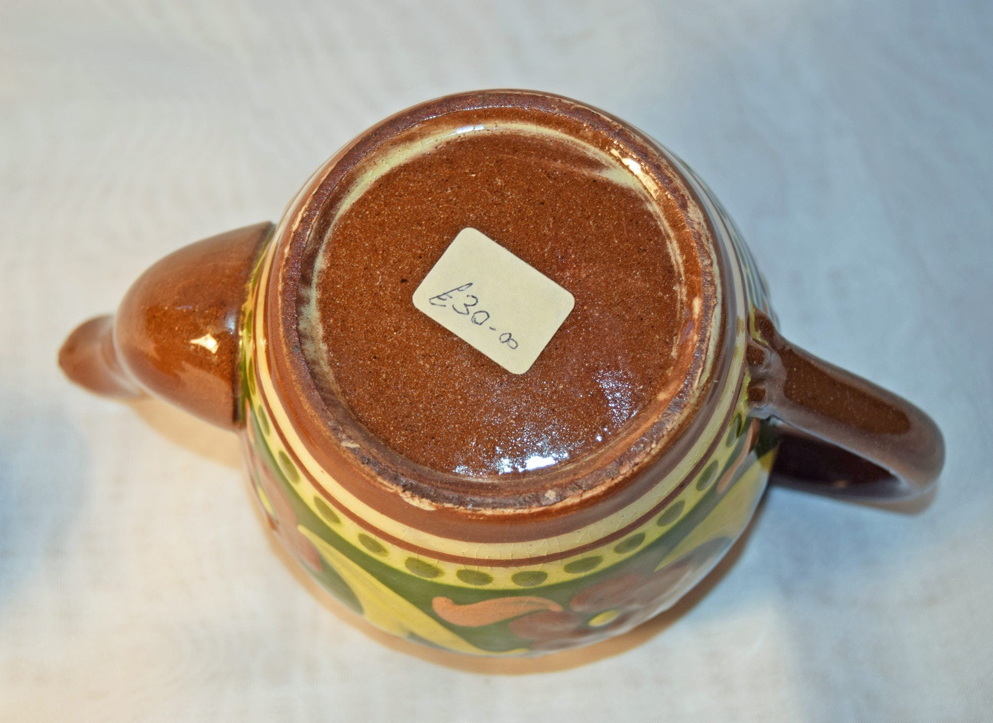 RARE FIND Devon Torquay Motto Ware small Teapot