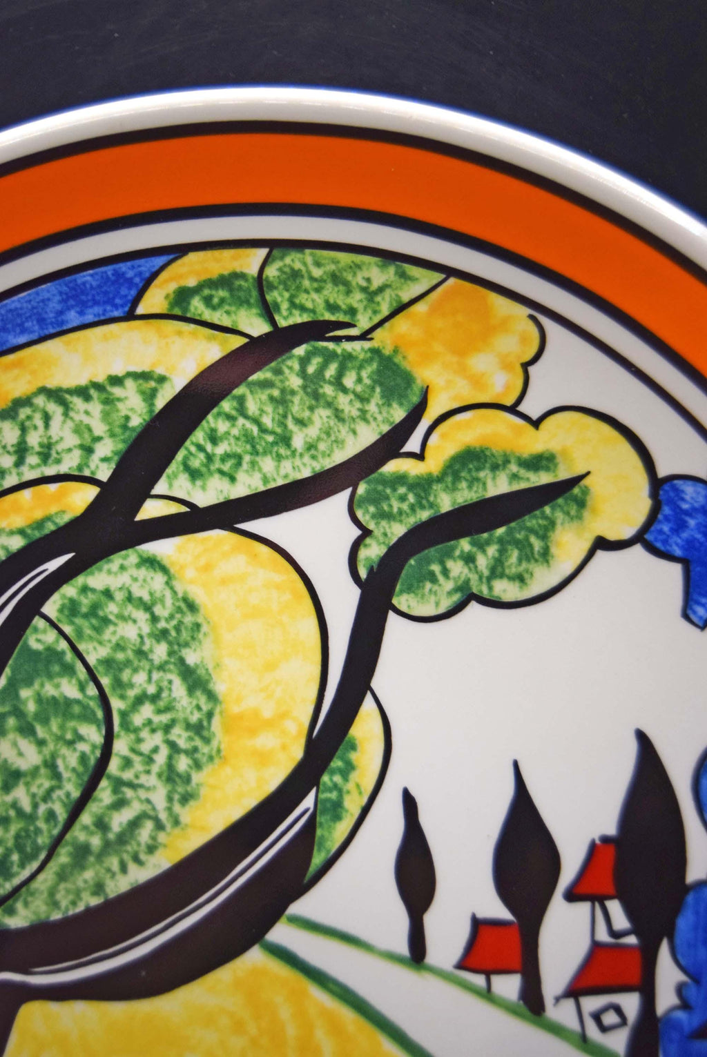 Clarice Cliff decorative plate