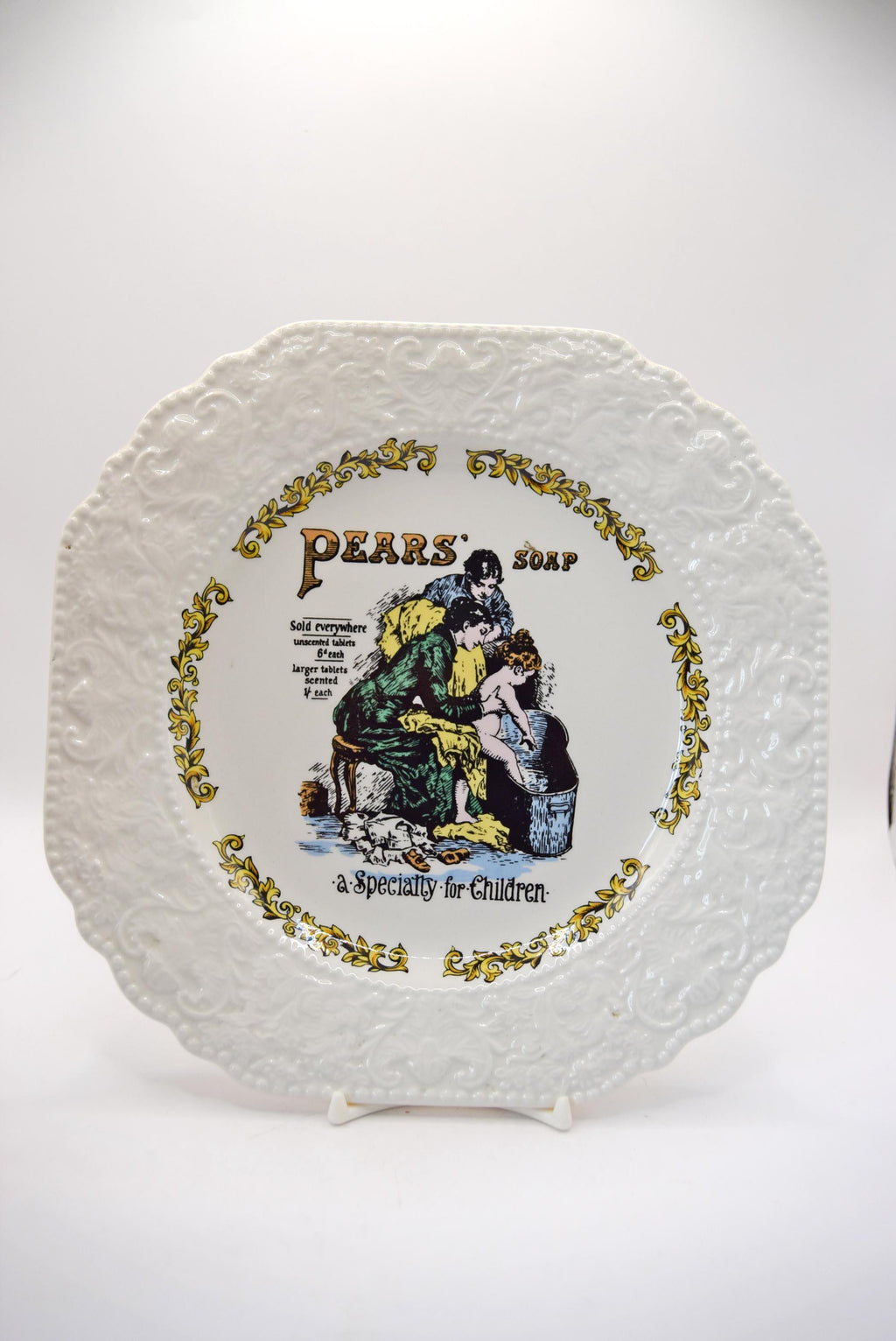Set of 5 Lord Nelson Pottery Pears' Soap Victorian Advertising Plates | c1950s | Decorative plates