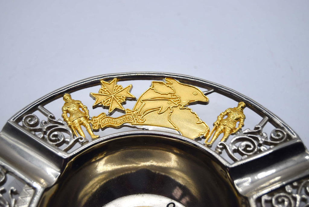 Vintage Order of Malta Souvenir Ashtray – Knights of St. John History (1530-1798)