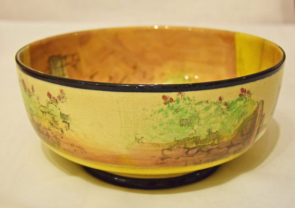 Antique Royal Doulton Bowl ' Gaffers' D 4210 c1920