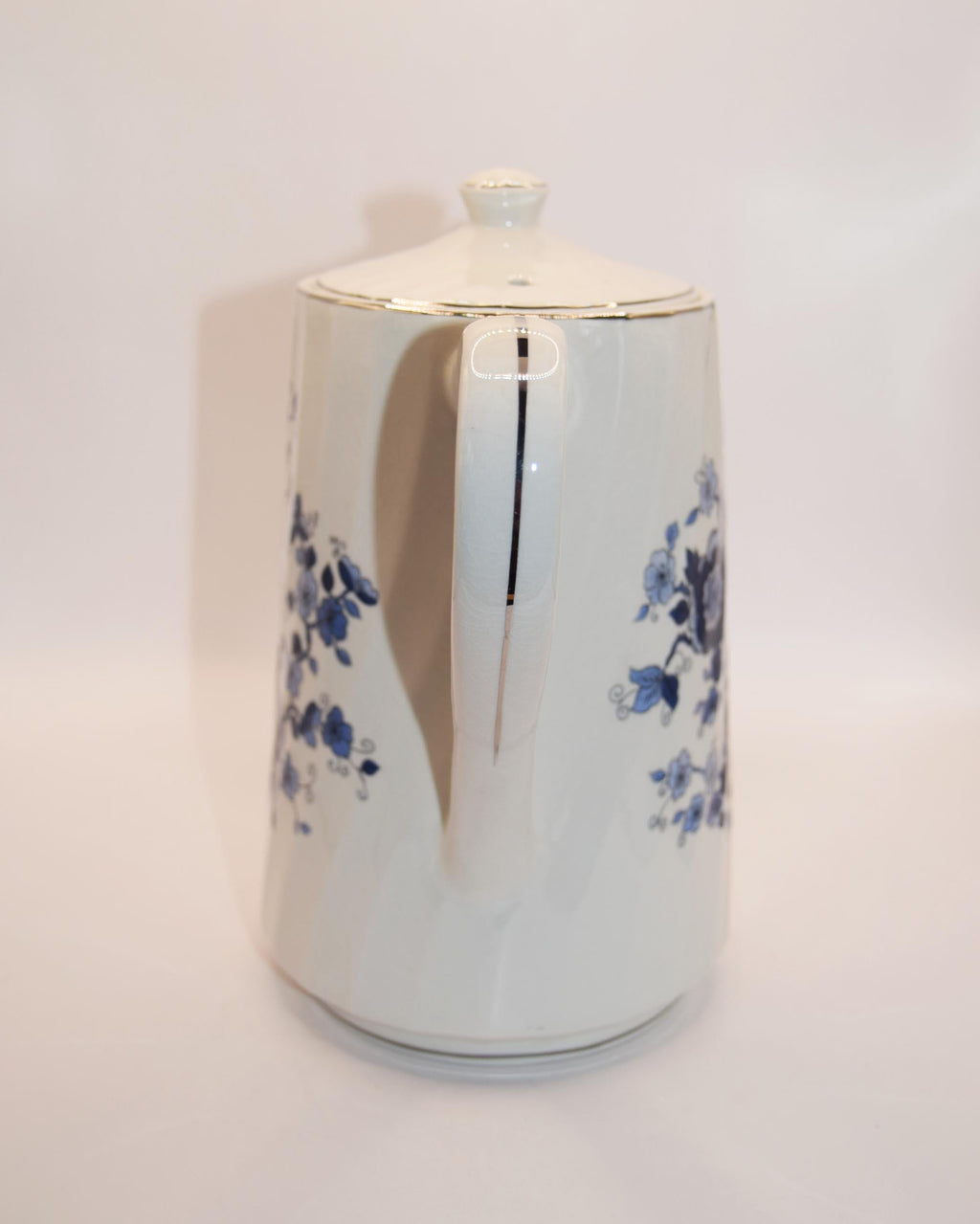 Vintage Enoch Wedgwood Tunstall "Royal Blue" Coffee Pot