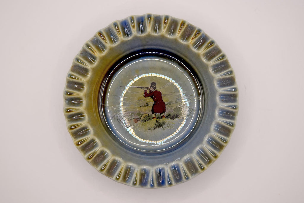 Irish Porcelain Hunting Shooting Fishing Ash Tray