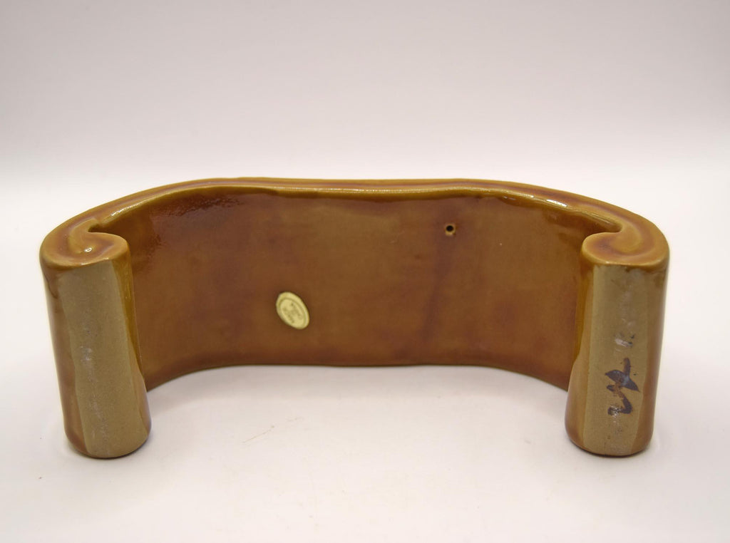 Vintage Chinese Mudman clay spiritual table c1960s