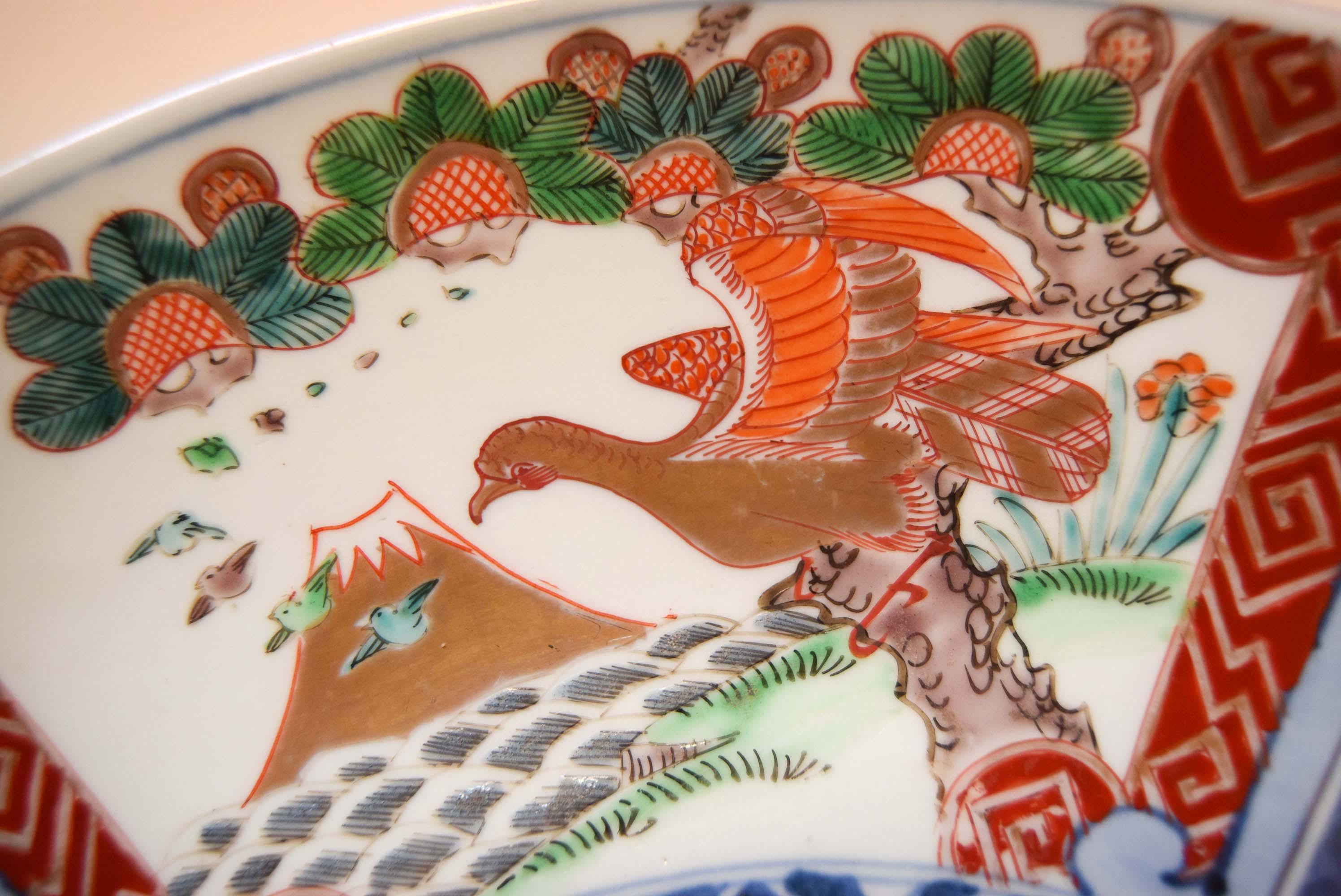 Large 14.5" Antique Japanese Imari Charger â€“ Pristine Meiji Period (1868-1912)